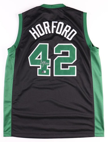 Al Horford Signed Boston Celtics Black Jersey (Beckett) 5xNBA All Star Forward
