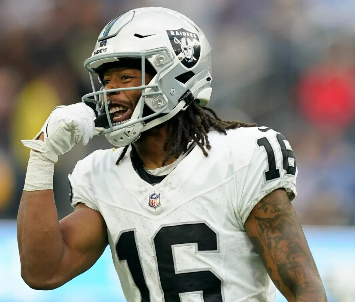 Jakobi Meyers Signed Las Vegas Raiders Jersey Beckett Starting