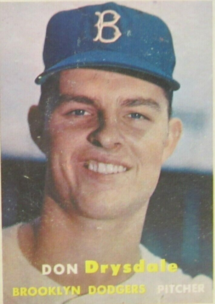 Don Drysdale Signed L.E. #530/2,500 Brooklyn Dodgers Ceramic Statue (Salvino)