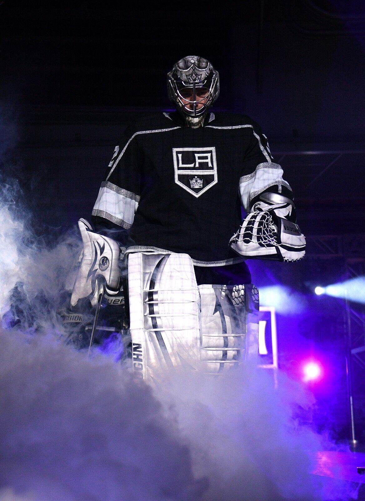 Jonathan Quick Reebok Los Angeles Kings Premier Player Jersey - Black