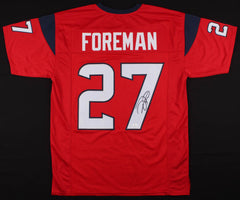 D'Onta Foreman Signed Texans Jersey (JSA COA) 2017 3rd Rd Pick Running Back