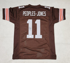 Donovan Peoples-Jones Signed Cleveland Browns Jersey (JSA COA) 2020 Pick W.R.