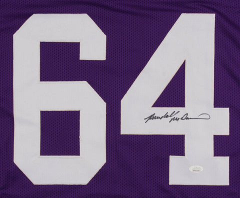 Dalvin Tomlinson Autographed Signed Minnesota Vikings Jersey (Beckett)  Vikes Nose Tackle