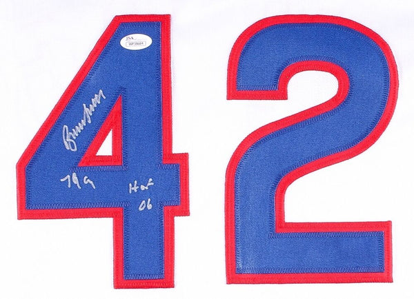 Bruce Sutter Signed Chicago Cubs Jersey Inscribed "HOF 06