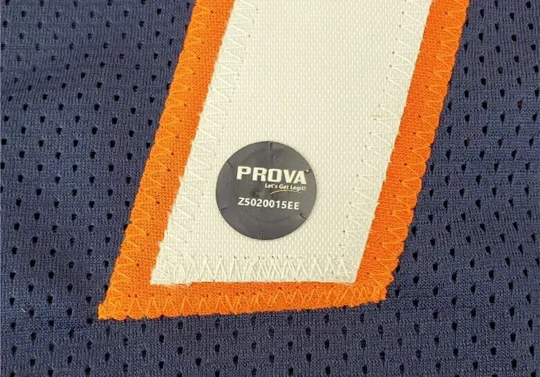 Jim Covert Signed Chicago Bears Jersey Inscribd "HOF 20" (Prova Holo) 1985 SB XX