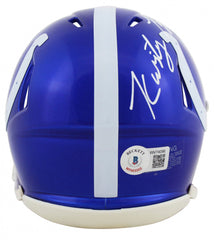 Kwity Paye Signed Indianapolis Colts Mini Helmet (Beckett) 2021 1st Round Pick