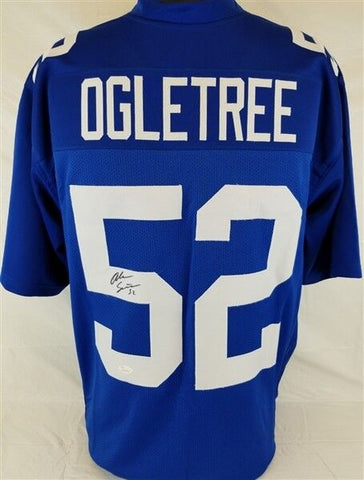 Alec Ogletree Signed New York Giants Jersey (JSA COA) All Pro Linebacker