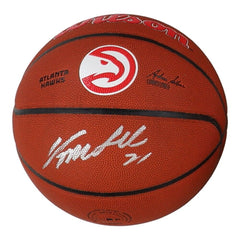 Dominique Wilkins Signed Wilson Basketball "HOF 06" (Schwartz) Atlanta Hawks