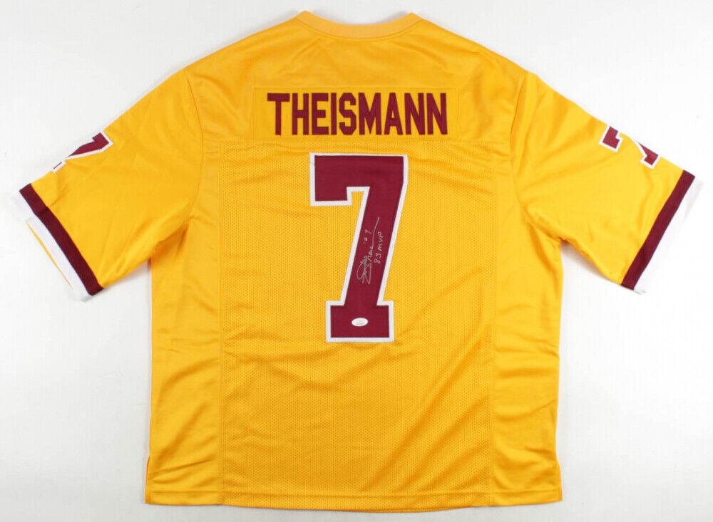 Joe Theismann Signed Jersey Inscribed 83 MVP (JSA)