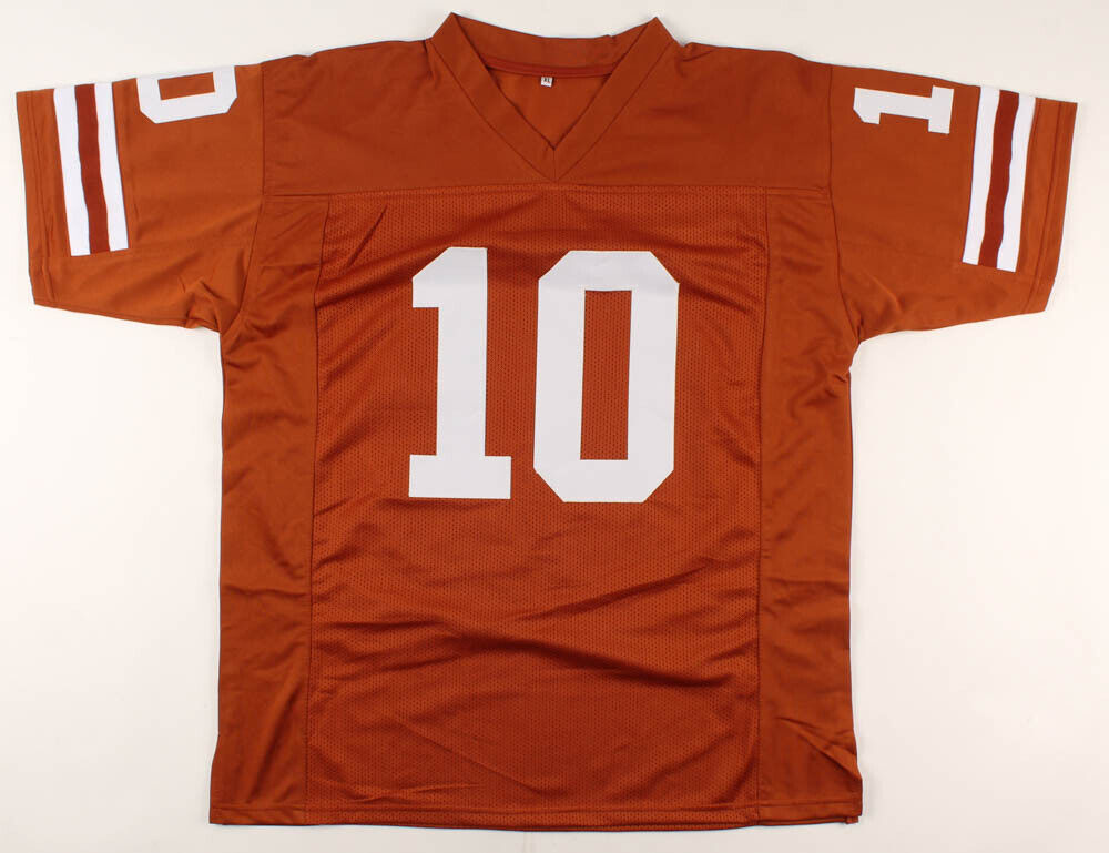 Vince Young Autographed Framed Texas Jersey - The Stadium Studio