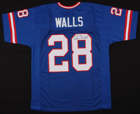 Everson Walls Signed New York Giants Jersey (AAA COA)  Super Bowl Champion (XXV)