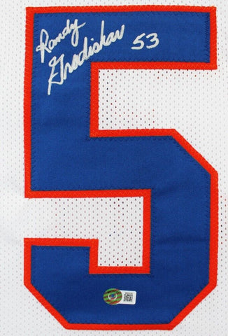 Randy Gradishar Signed Denver Broncos Jersey (Beckett) L.B