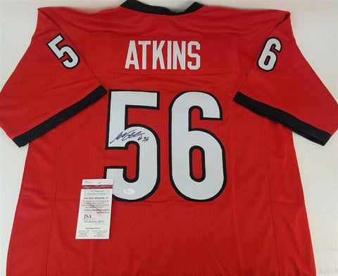 Geno Atkins Signed Georgia Bulldogs Jersey (JSA COA) Cin Bengals 8xPro Bowl D.T.