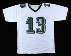 Travis Fulgham Signed Philadelphia Eagles Jersey (JSA COA)Starting Wide Receiver