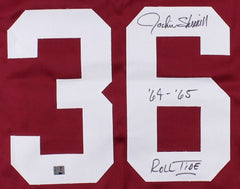 Jackie Sherrill Signed Alabama Crimson Tide Jersey Inscribed "64-65 Roll Tide"