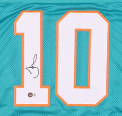 Tyreek "Cheetah" Hill Signed Miami Dolphins Jersey (Beckett) 6xPro Bowl WR