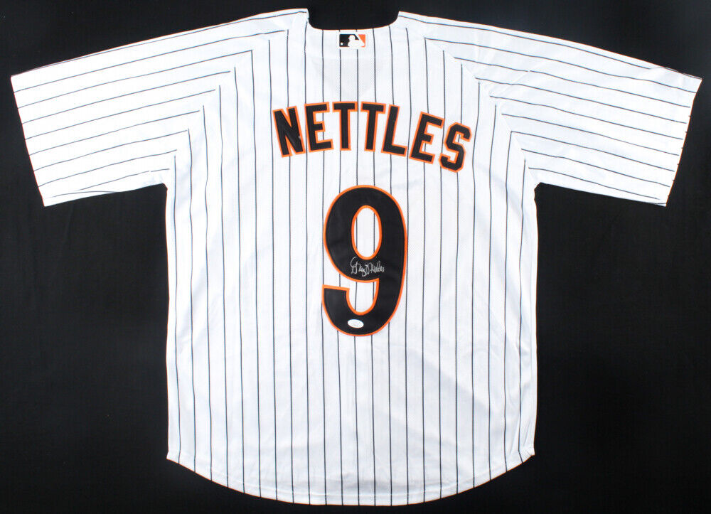 Graig Nettles Signed San Diego Padres 1984 Majestic MLB Jersey (JSA COA)