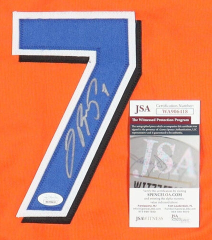 Jose Reyes Signed New York Mets Jersey (JSA COA) 4xAll Star Shortstop