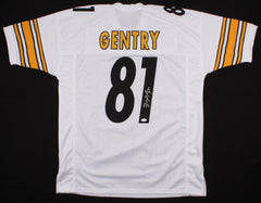 Zach Gentry Signed Pittsburgh Steelers Jersey / 2019 5th Round Pick Michigan TE