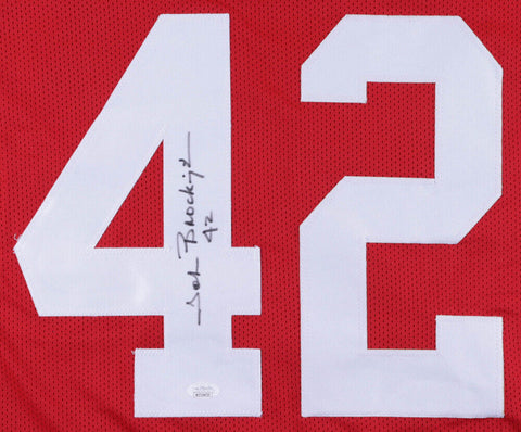 John Brockington Signed Ohio State Buckeyes Jersey (JSA COA) Packers R.B.