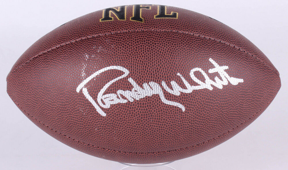 Randy White Signed NFL Football (JSA COA) Super Bowl champion (XII) 9X Pro Bowl