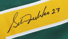 Gilles Meloche Signed California Golden Seals Jersey (JSA COA) 1970 Draft Pick