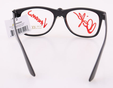 Charlie Sheen Signed "Major League" Replica Glasses Inscribed "Vaughn" (Beckett)