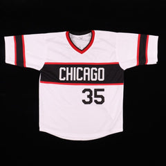 Frank Thomas Signed Chicago White Sox Jersey (Beckett COA) 500 HR Club Member