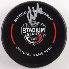 Darnell Nurse Signed Edmonton Oilers Logo Hockey Puck (JSA COA) Top Defenseman