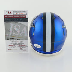 Dalton Schultz Signed Dallas Cowboys Flash Alternate Speed Mini Helmet (JSA COA)