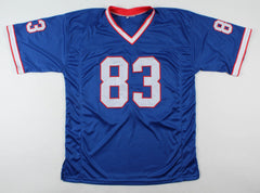 Andre Reed Signed Bills Jersey (JSA COA) 7×Pro Bowl (1988–1994) / HOF 2006