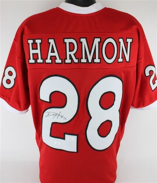 Duron Harmon Signed Rutgers Scarlet Knights Jersey (JSA COA) Patriots Safety