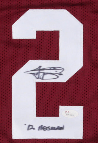 Johnny Manziel & Mike Evans Signed Texas A&M Aggies Jersey Inscribed 12 Hiesman