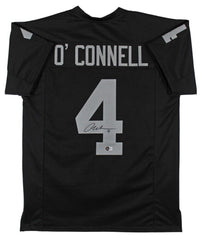 Aidan O'Connell Signed Oakland Raiders Jersey (Beckett) 2023 4th Rnd Pk / Purdue