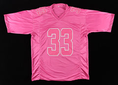 Dominic Rhodes Signed Indianapolis Colt Breast Cancer Awareness Jersey (JSA COA)