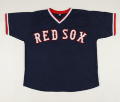 Dennis "Oil Can" Boyd Signed Red Sox Jersey (Beckett) Boston Pitcher  1982-1989