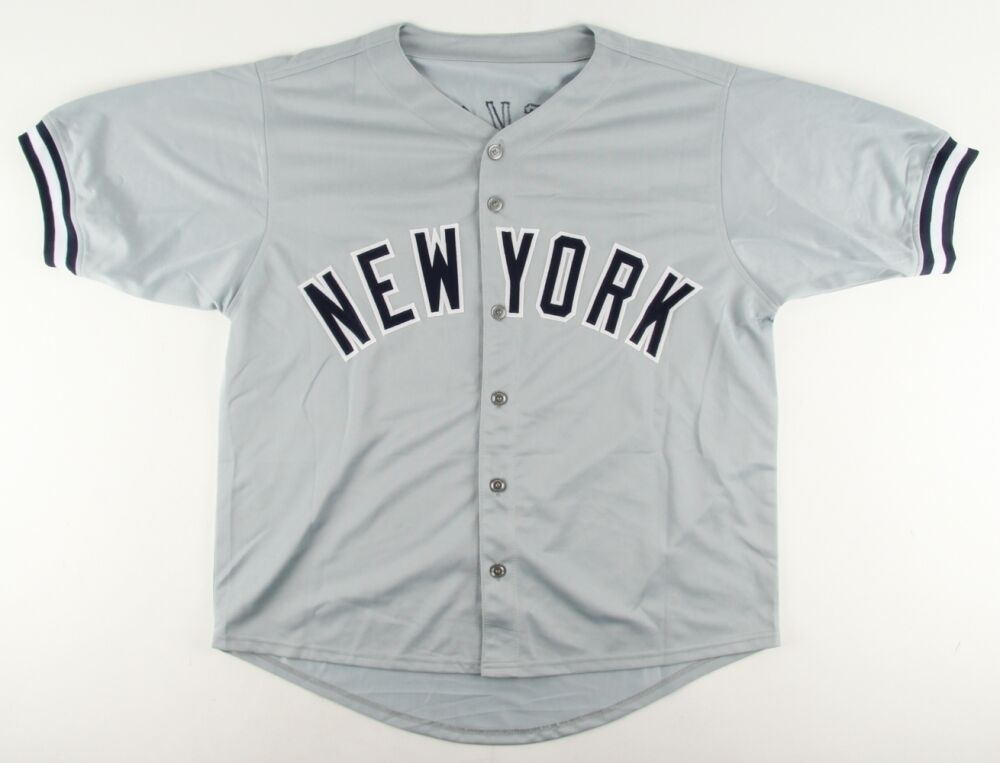 1977 Reggie Jackson Game Used New York Yankees Home Jersey Photo