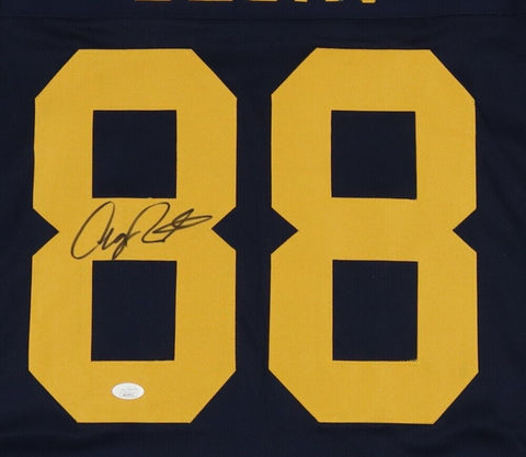 Anthony Becht Signed West Virginia Mountaineer Jersey (JSA COA) New York Jets TE