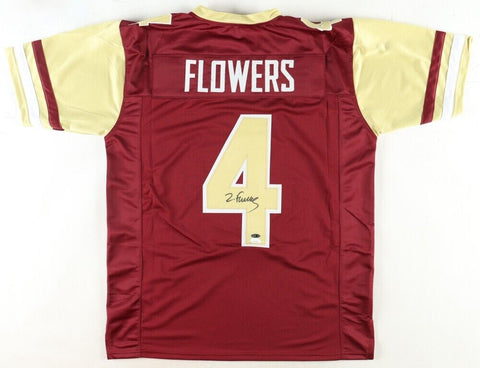 Zay Flowers Signed Boston College Eagles Jersey (JSA COA) Baltimore Receiver