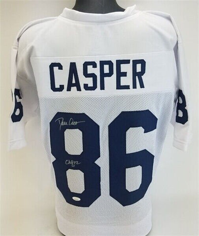 Dave Casper "CHOF 12" Signed Notre Dame Fighting Irish Custom Jersey (JSA COA)