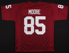 Rob Moore Signed Arizona Cardinals Maroon Jersey (Beckett COA) 2×Pro Bowl W.R.