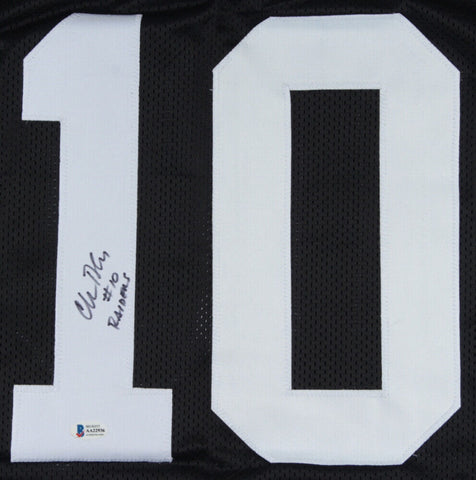 Chris Bahr Signed Oakland Raiders Jersey (Beckett COA) 2xSuper Bowl Place Kicker