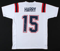 N'Keal Harry Signed Patriots White Jersey (JSA COA) New England Starting Rceiver