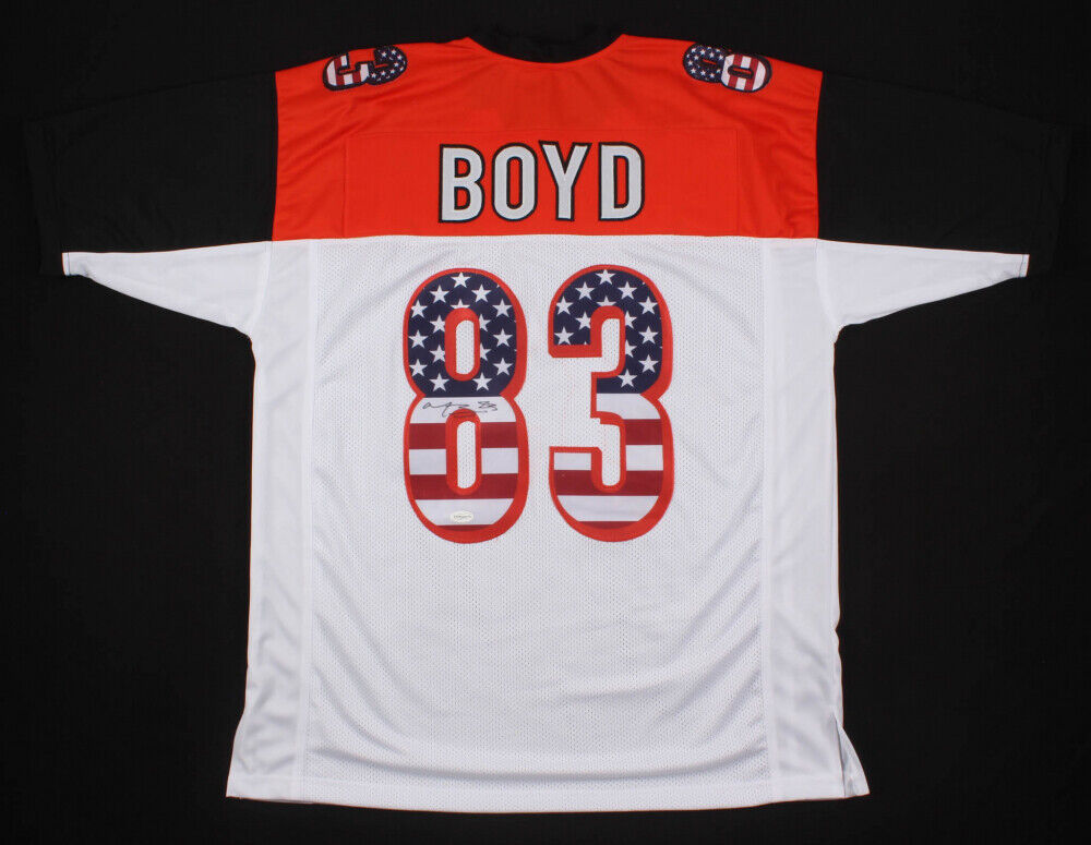 Tyler Boyd Signed Cincinnati Bengals "American Flag" Jersey (TSE COA)