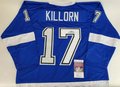 Alex Killorn Signed Tampa Bay Lightning Jersey (JSA COA) 2021 Stanley Cup