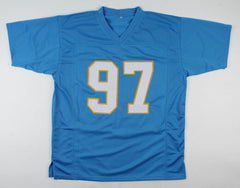 Joey Bosa Signed San Diego Chargers Jersey (Beckett) Ohio State D.E. / New #97