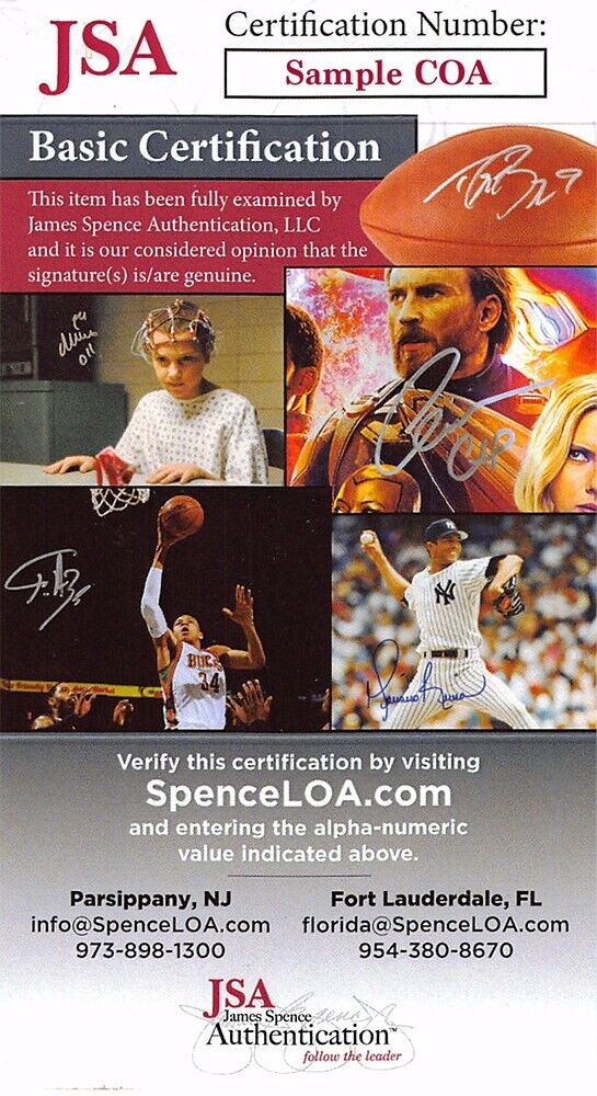 James Spence Authentication (JSA) Miami Hurricanes Original Sports  Autographed Items for sale