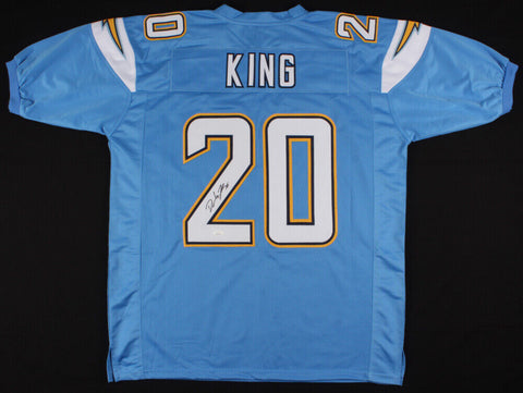 Desmond King Signed Los Angeles Chargers Jersey (JSA COA)  2018 Pro Bowl Corner