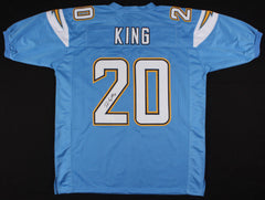 Desmond King Signed Los Angeles Chargers Jersey (JSA COA)  2018 Pro Bowl Corner