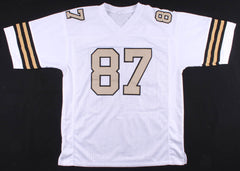 Jared Cook Signed New Orleans Saints Jersey / 2018 Pro Bowl Tight End / Beckett